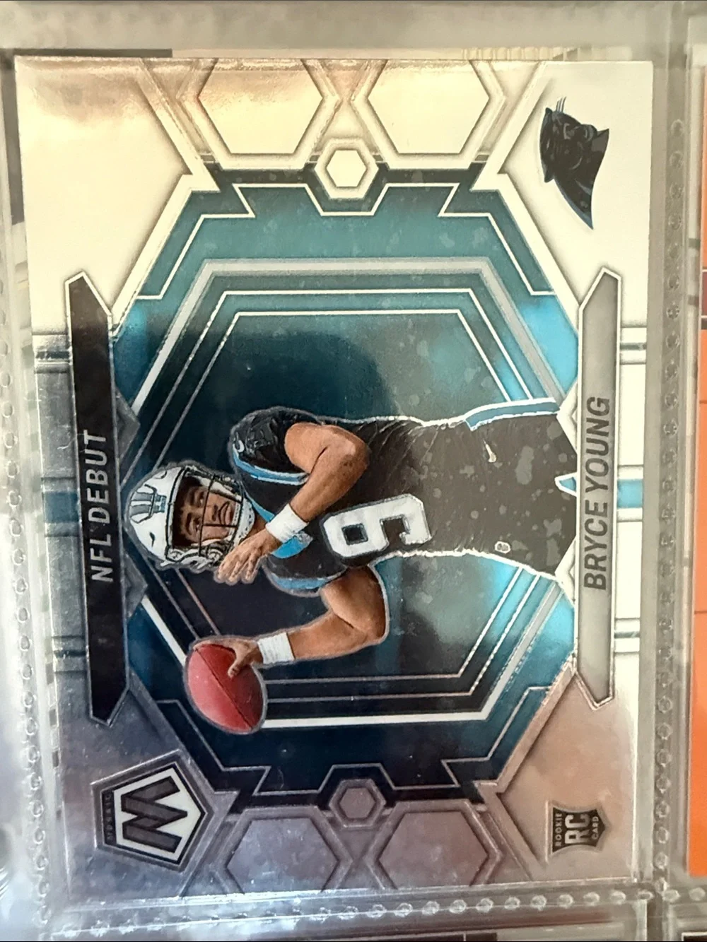 Bryce Young NFL Debut Trading Card - Teal Accent Collector's Card